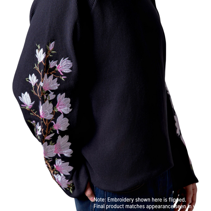 "Hana" Magnolia Knitted Long Sleeve