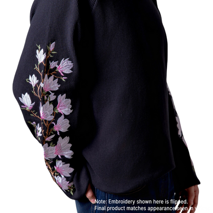 "Hana" Magnolia Knitted Long Sleeve