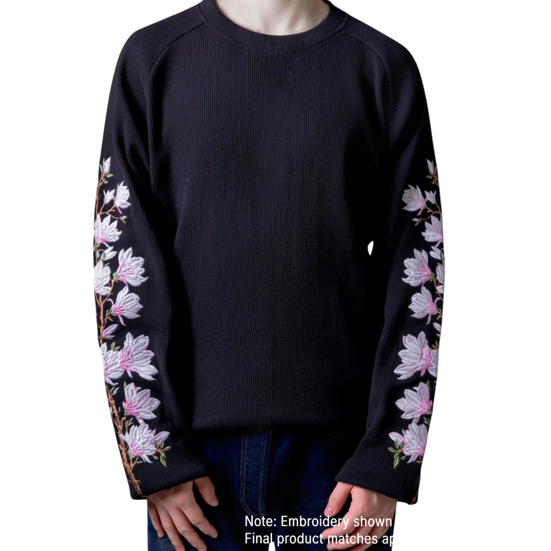 "Hana" Magnolia Knitted Long Sleeve