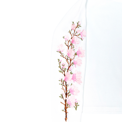 "Hana" Magnolia Knitted Long Sleeve
