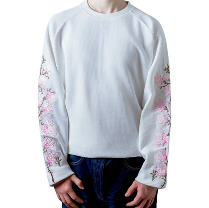 "Hana" Magnolia Knitted Long Sleeve