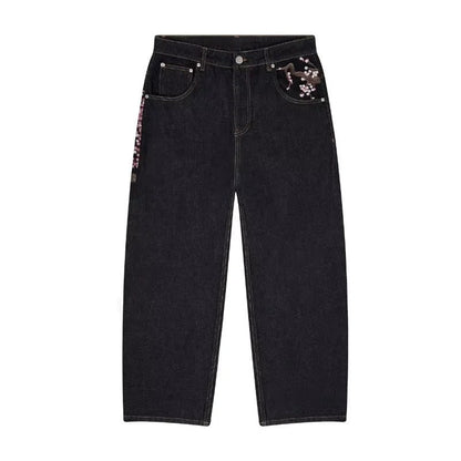 Sakura Wide Leg Denim Jeans